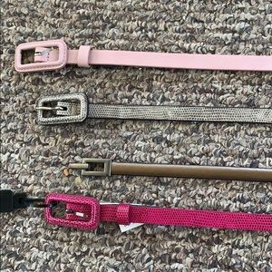 4 adjustable belts from the limited